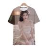 Sexy Beauty Pattern Print Casual and Comfortable Summer New Unisex Short-sleeve T-shirt for Both Men and Women, Sporty and Breathable