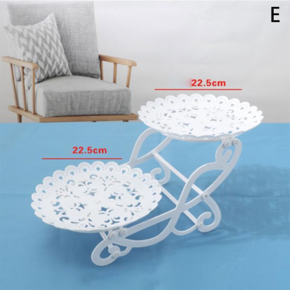 3-Tier Rectangular Serving Platter Front Desk Cake And Pastry Display Stand Three-Tier Dessert Table белый