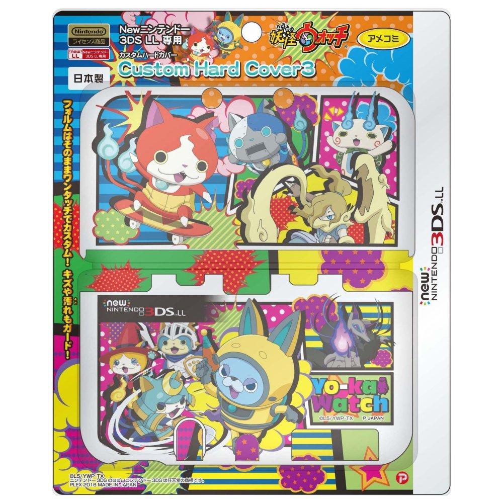 Yo-kai Watch New Nintendo 3DSLL Custom Hard Cover 3 American Comic Ver.