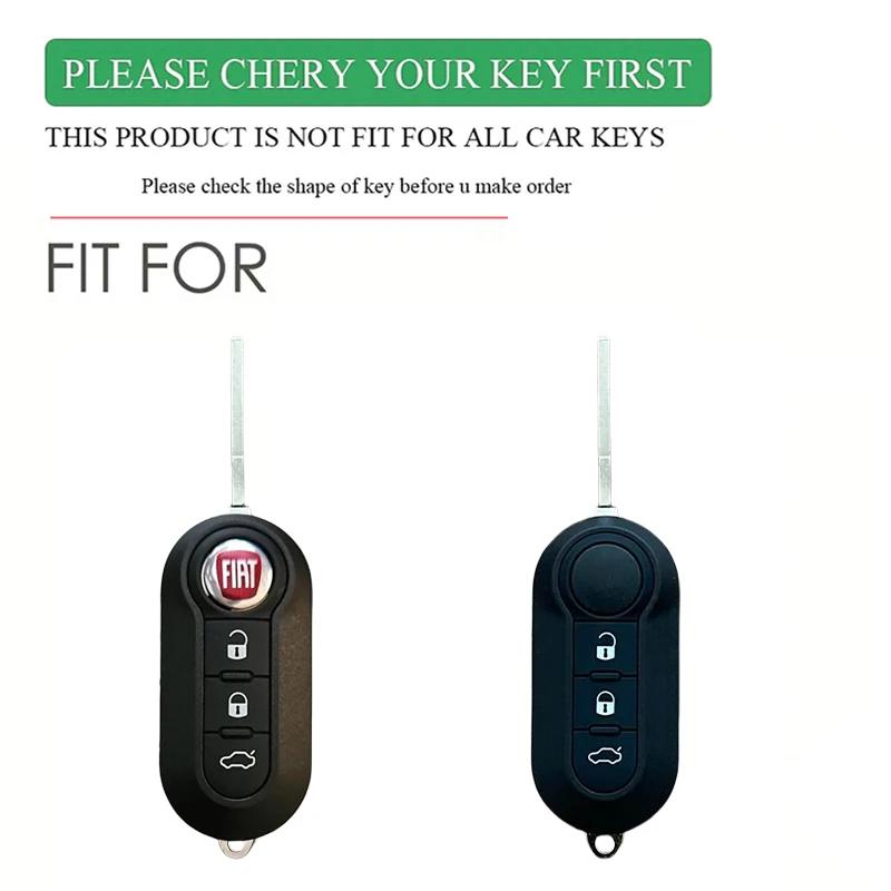 Silicone Key Case Remote Fob Car Key Cover For Peugeot Boxer For Citroen Jumper For Fiat 500 Panda Ducato 500L Punto Lancia Musa