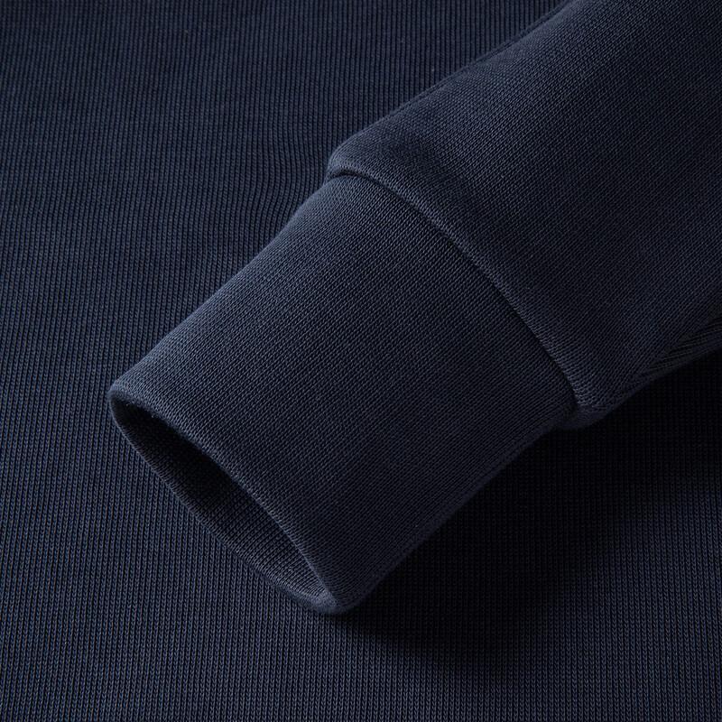 Pánská mikina MONTAGUT z dlouhovláknité bavlny s patchworkovým vzorem