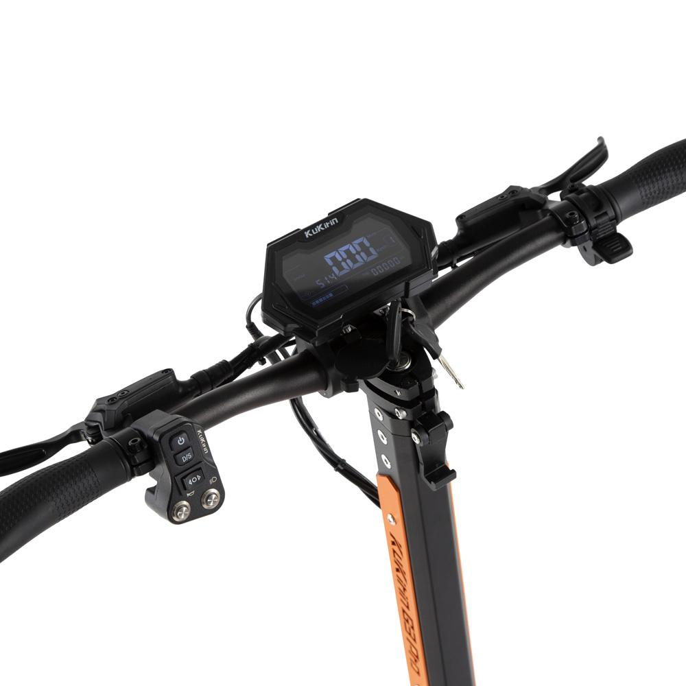 Kukirin G3 Pro Dual Drive Electric Scooter, 2×1200W, 52V 23.4Ah, 65km/h Max Speed, 80km Range, 10" Off-road Pneumatic Tires, Hydraulic Damping