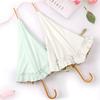 Yidengxia UV Protection Lace Trim Straight Umbrella