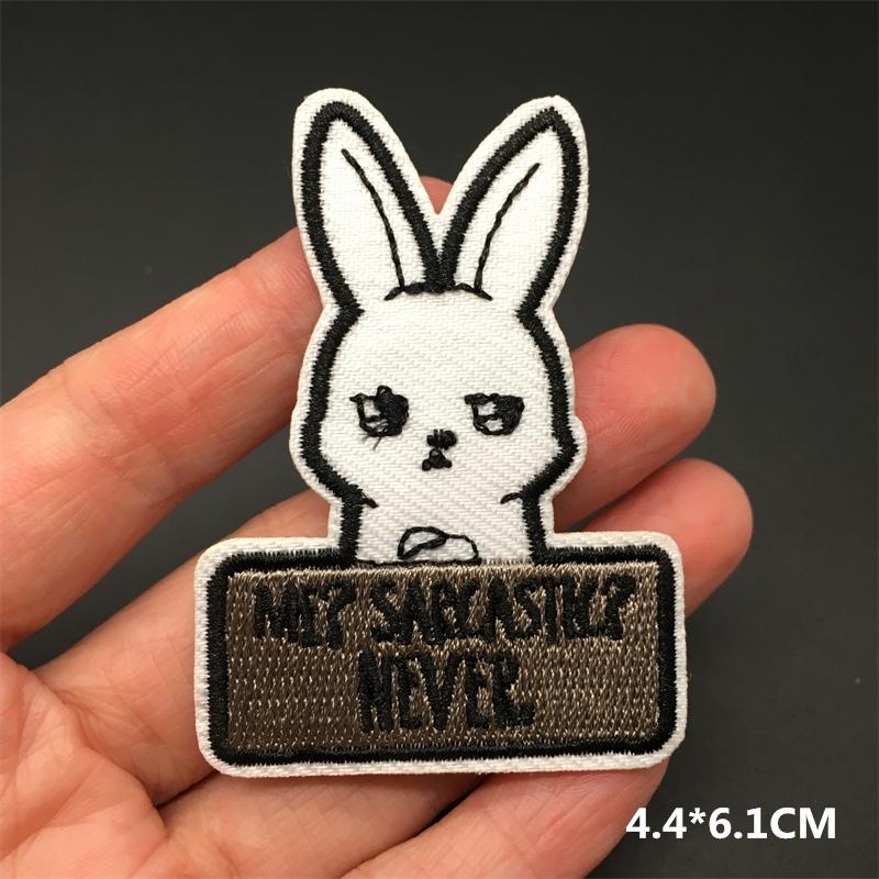 Bügelapplikationen Nähen Kleidung Haken Punk Und Cartoon Lustige Anime Kleidung Aufnäher Streifen Für Jacke Aufkleber