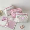 INS Star Design Makeup Bag Portable Pearlescent Travel Storage Bag Large Capacity Cosmetic Bag Daily Use