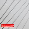 Uncoated Steel Wire Rope 1.2-2.5mm - Safety, Decorative Pull Cord for Hanging, Tags, Clothesline, and Lights