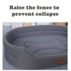 Camas para Perros Impermeables de Espuma Ortopédica de Invierno para Perros Pequeños Medianos Grandes Sofá Duradero para Perros La Cama para Mascotas Lavable con Funda Extraíble