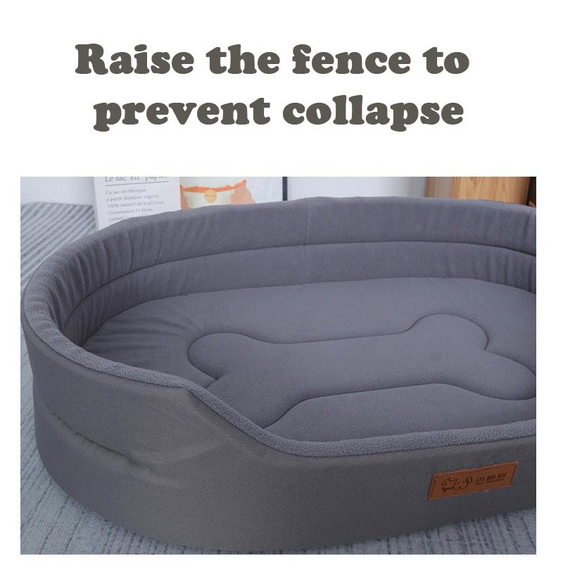 Camas para Perros Impermeables de Espuma Ortopédica de Invierno para Perros Pequeños Medianos Grandes Sofá Duradero para Perros La Cama para Mascotas Lavable con Funda Extraíble