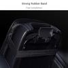 SEAMETAL Fibra de Carbon Piele PU Covoraș Cotieră Mașină Anti-Alunecare Cotieră Consolă Centrală Pernă de Protecție Capac Pad Cutie Cotieră Auto