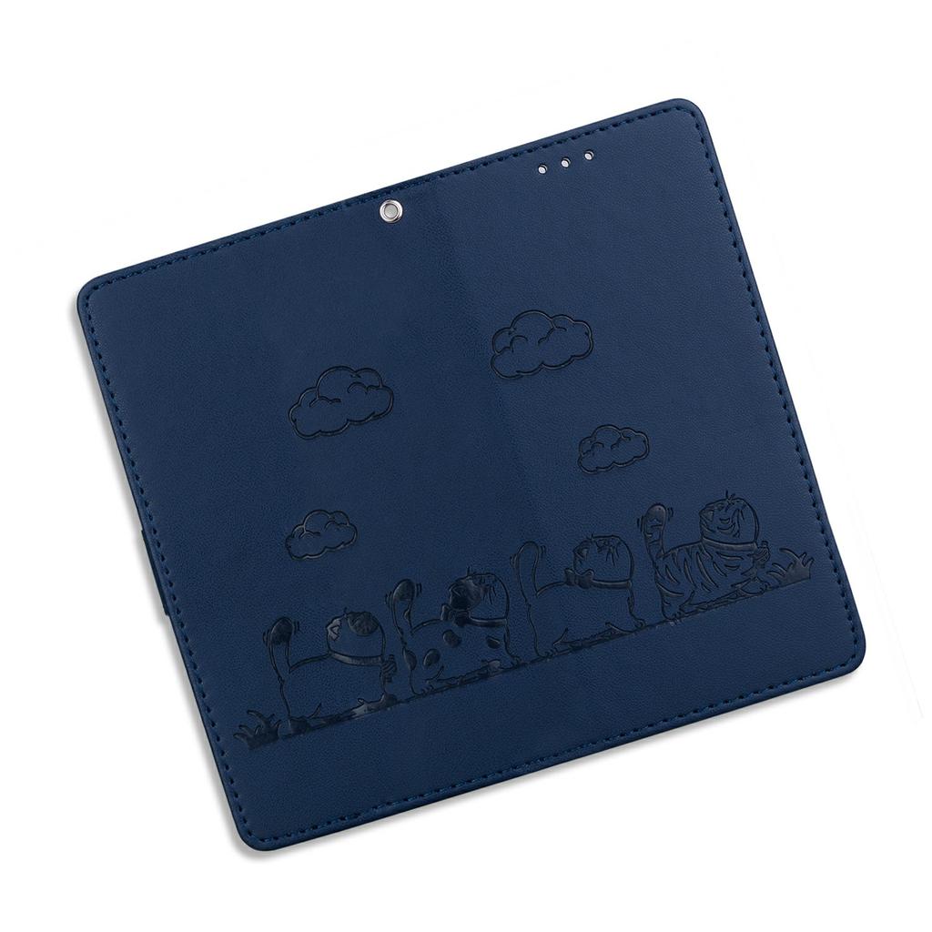 For Xiaomi Redmi A5 NFC (EU) (173.45mm) Case RFID Blocking Kitten Pattern TPU + PU Leather Phone Cover