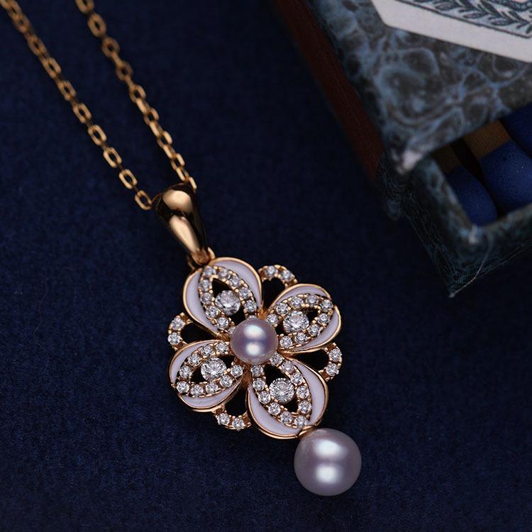 

Элегантное ретро жемчужное ожерелье на ключицу из стерлингового серебра s925 с золотым покрытием для женщин 925 Sterling Silver