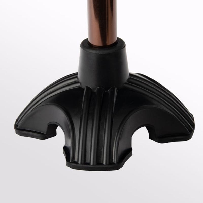 Non-slip Walking Stick Pad Caps Hiking Stick Ends Bottom Crutch Tip Protectors