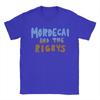 Mordecai and the rigbys TShirt for Men  Awesome Cotton Tee Shirt Crewneck Short Sleeve T Shirts Summer Tops