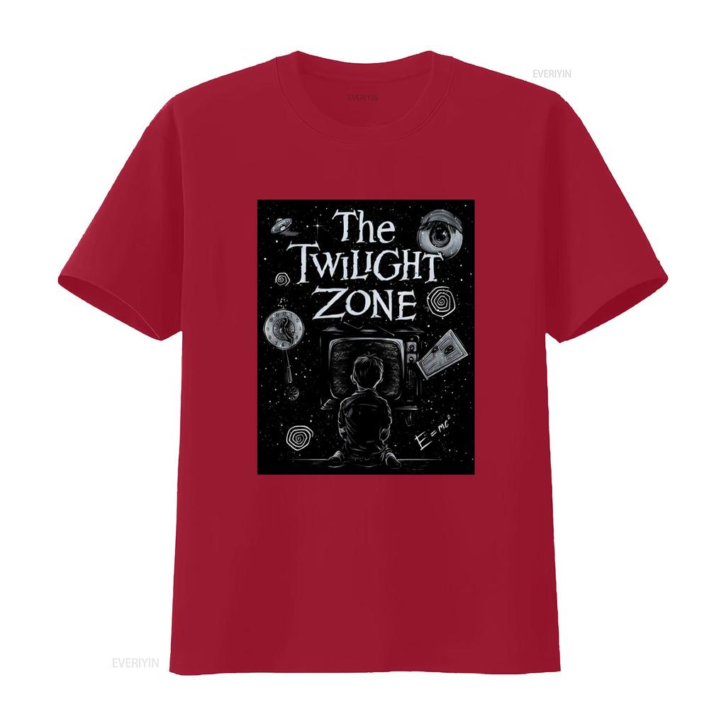 The Twilight Zone Sci Fi Tv Show T Shirt For Unisex Retro Space Alien Design Vintage Streetwear Stylish Casual Versatile