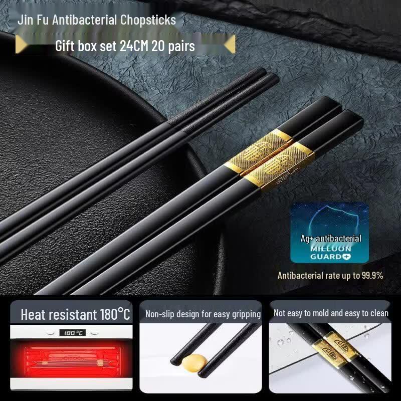 Qiwei High-End Alloy Chopsticks