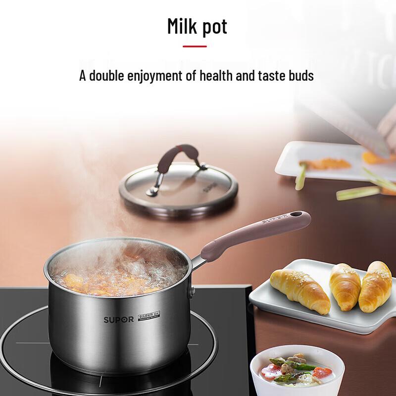 Supor Xincai Series 304 Stainless Steel Milk Pot