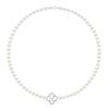 Collier - Pearls & Colors - Perle de Culture d'Eau Douce 6-7 mm - Perle Blanche - Argent 925 - Femme