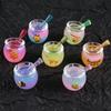 8pcs Creative Mini Luminous Ornament Glowing Pendant Accessories  Doll House Decor
