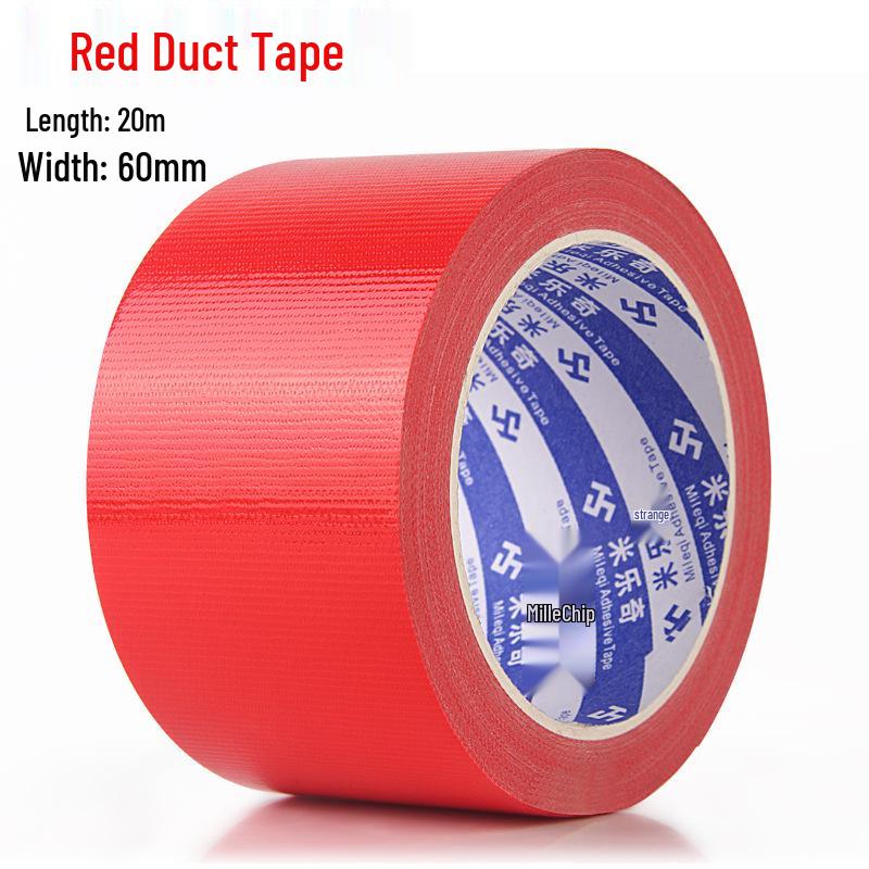 Red Decorative Fabric Tape: Strong, Waterproof, Wear-Resistant for Exhibition & Wedding Carpets