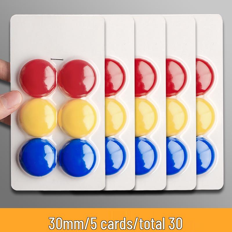 

Цветные магнитные наклейки-меловые доски: Маленькие, Сильные Магниты для Белых досок, Магнетитовый Магнит-кнопка, Магнитная Застежка