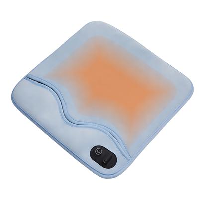 Aquecedor elétrico de pés de grafeno com dois lados, almofada de aquecimento para os pés sob a mesa, 15,7 x 15,7 pol. multifuncional