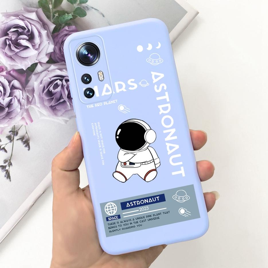 For Xiaomi Mi 12 Lite 5G Case Cute Fashion Cartoon Cover Soft Silicone Phone Case For Xiaomi Mi 12 12X Mi12 Pro 5G Fundas Bumper