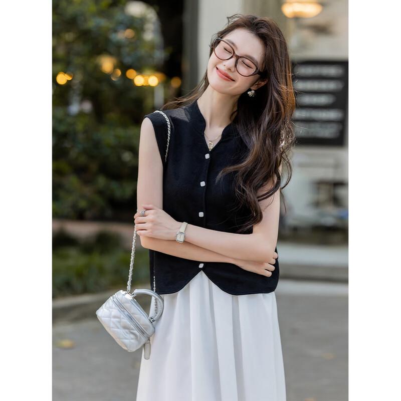 MOKANA Women's Stylish Versatile Vest MKNJD2450