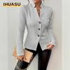 Women's Vintage Casual Solid Color Print Autumn Winter Long Sleeve Jackets & Coats