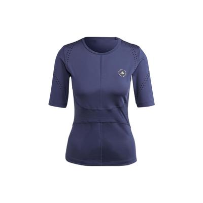 X Stella Mccartney Logo T-Shirt Women Tops Navy IB6783