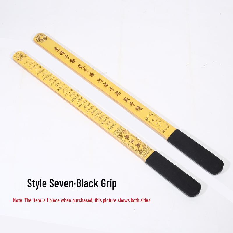 Dual-Use Bamboo Ruler & Massage Stick - Creative Fitness & Cultural Gift