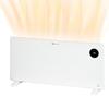 2000W Electric Convector Heater, Freestanding or Wall Mounted, Space Heater with Adjustable Thermostat, Timer, White
