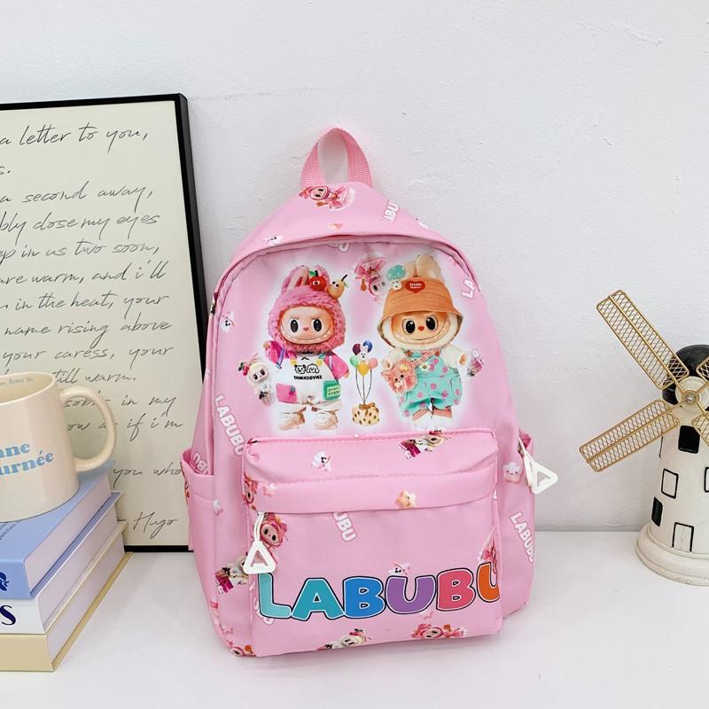 Children'S Backpack Cartoon Animation Foreign Style Printing Boys And Girls Backpack Kindergarten Elementary School Bag