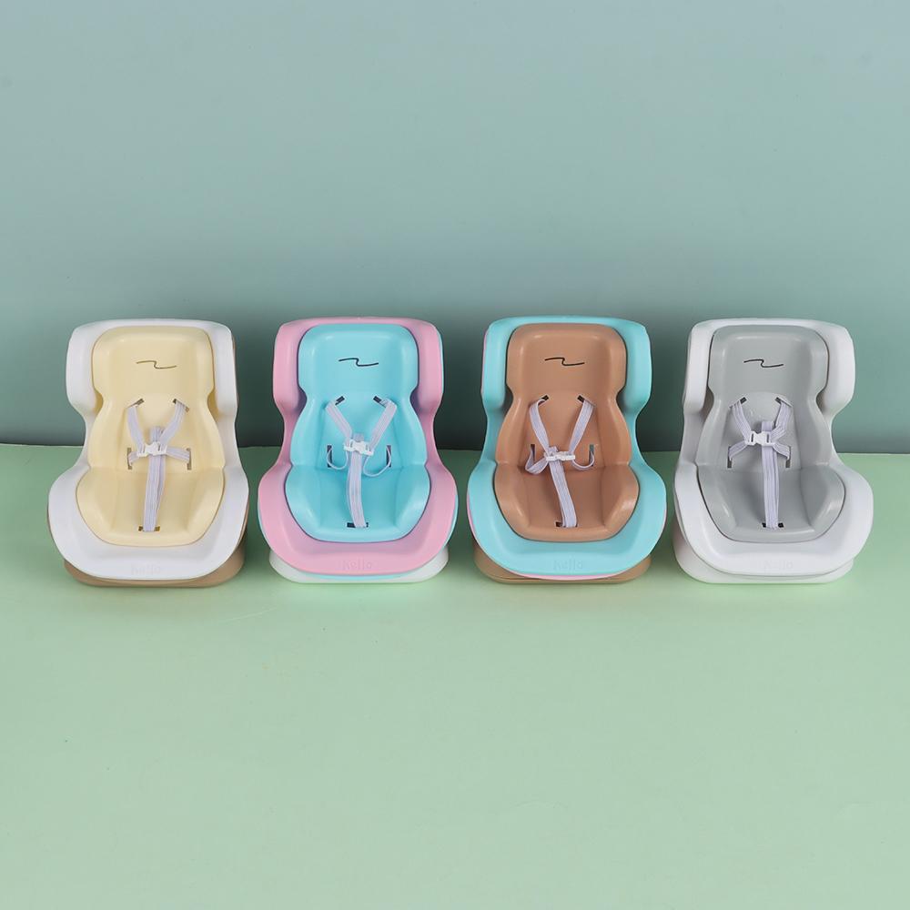 Plastic Car Doll Safety Seat Durable Car Air Exhaust Decoration Doll Car Seat  Car Interior Styling