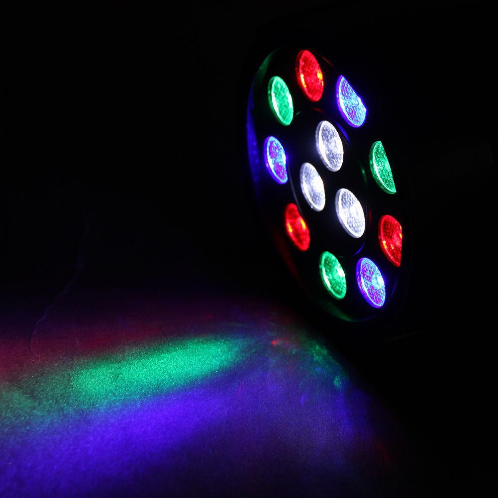 Light Stage Par 18led Rgb Led Disco Dj Lighting 8 Ch Dmx512 Strobe Lighting Juf