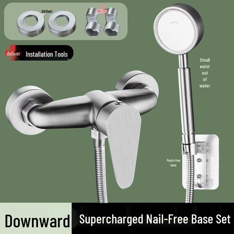 

OEING Stainless Steel Hot & Cold Shower Faucet Set
