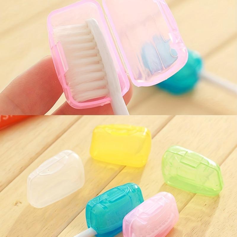5PCS Travel Toothbrush Head Protective Cover, Protective Shell Head Cover, Portable