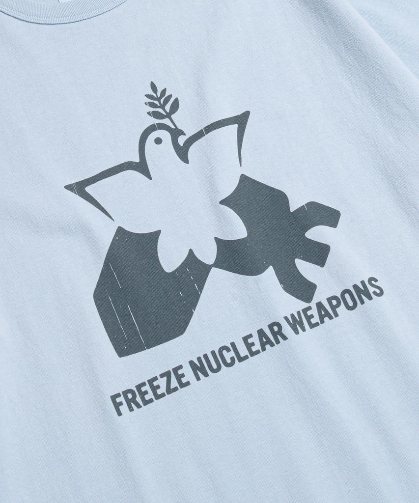 ESPIONAGE Freeze Nuclear Heavyweight Tee Ice Blue