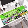 Invader Zim Theme Mouse Pad, Non Slip Rubber Base, Multifunctional Office & Home Decor, Perfect for Workspace Personalization.