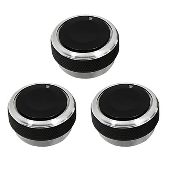 3Pcs/Set Car Air Conditioner AC Switch Knob Heat Control for Focus Max Mondeo