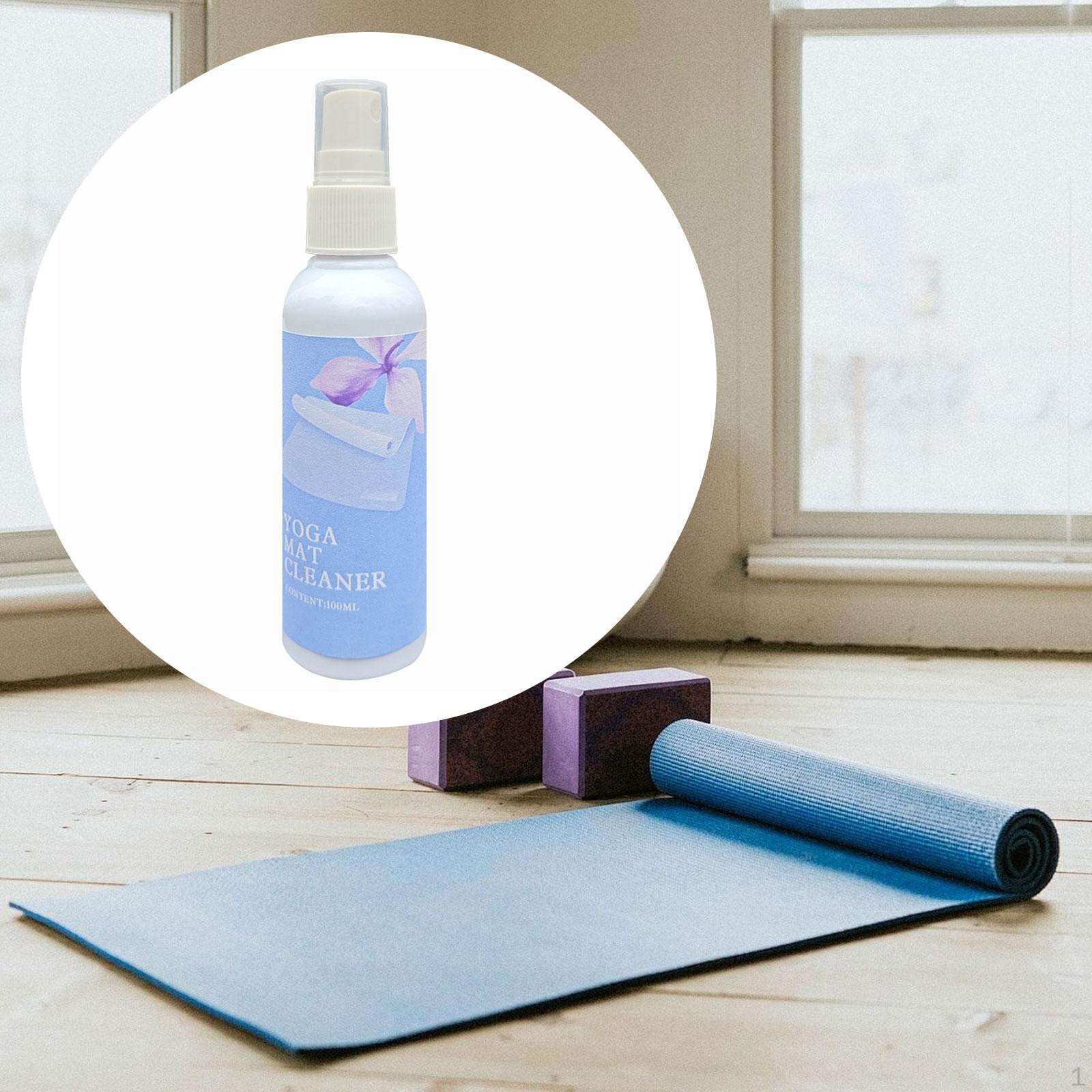 

100 мл очиститель для коврика для йоги, набор аксессуаров для чистки упражнений, легко чистится Type A