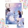 Frozen Diamond Painting Full Diamond Art Craft Ornaments Handmade Living Room Decoration Background