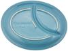 Le Creuset Multi-Oval Plate (Small), Marine Blue, Heat and Cold Resistant, Microwave and Oven Safe [Official Japanese Product]