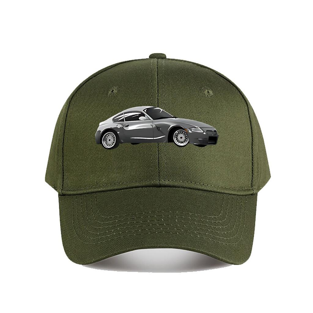 Collectible Die Cast Silver Metallic Sports Car Baseball Cap Fashion Unisex Sunhat Womens Outdoor Sports Snapback Cap