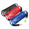 PU Garage Air Hose with Coiled Storage Form for Compressor Work, Inflation Use, Workshop Service and Daily DIY Care