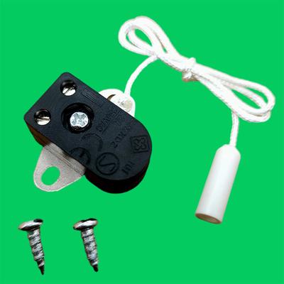 Zugseil Auslösesensor Entriegelungslampe Zugkordel Mini-Schalter Zugdrahtschalter Universelle Wand-LED-Lampe Lichtkabel Schalter