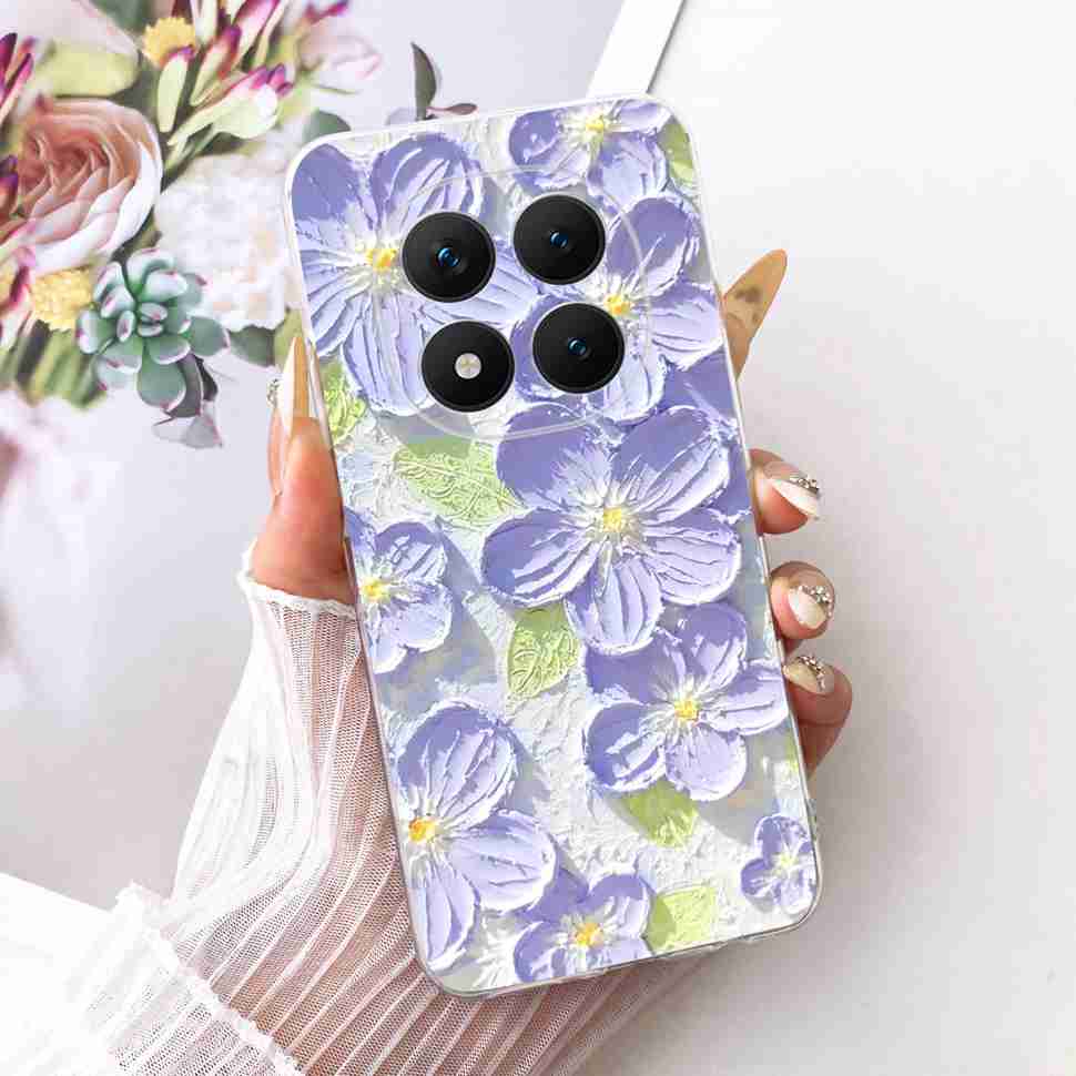 Für Xiaomi Redmi Note 15 Pro Plus ProPlus 5G Hülle Blume Cartoon Hülle Weiche Silikonhülle Für Redmi Note 15 Pro+ Hülle
