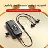 Fen Shi 25 Bluetooth Clip-on Dual Earphones with Card Slot, In-ear Monitor, and Replaceable Cable.