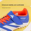 New Adidas Predator CLUB Anti Slip Wear Resistant Low Top Kids' Soccer Shoes Blue White Orange Kids' IF6421