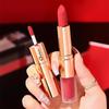 Double-Headed Velvet Lipstick Moisturizing Not Easy To Fade Matte Lipstick Long-Lasting Coloring Lip Tint Lip Gloss HMM
