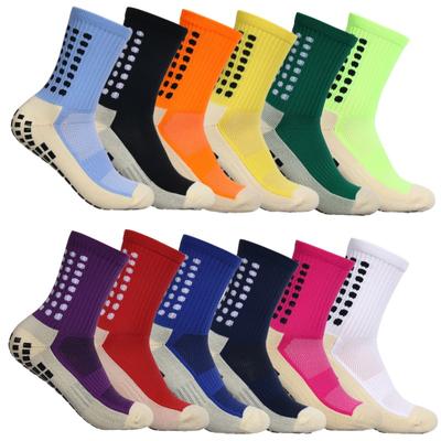 4 paar Neue Anti Rutsch Fußball Socken Baseball und Badminton Männer und Frauen Outdoor Sport